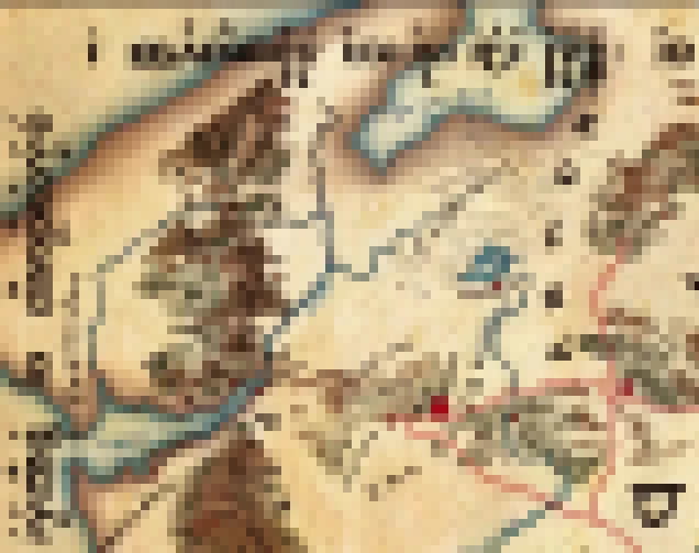 Mapa Senhor dos Anéis - Terra Média - Vintage - Foto 9