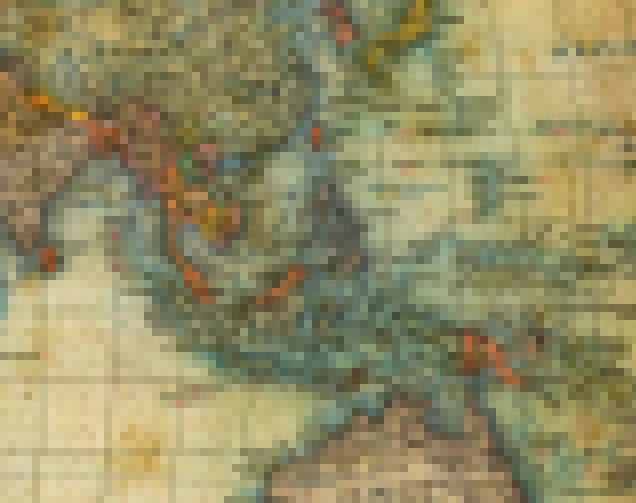 Mapa Mundi - Vintage - Foto 1