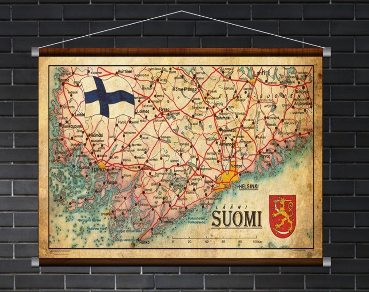 Suomi - Finlândia Região Sul - Vintage - Foto Principal
