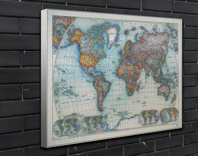 World Map - Colorful - Main photo
