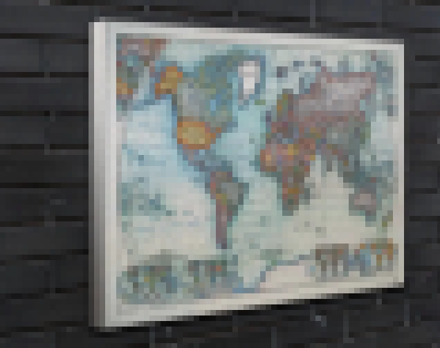 Mapa Mundi - Colorido - Foto Principal
