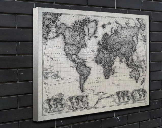 Black World Map - The Lamentation of Jó - Main photo