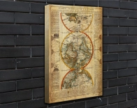 Carta Geral da Terra: aplicada à astronomia para o estudo da geografia terrestre e celeste - Vintage - Foto Principal