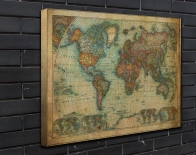 Mapa Mundi - Vintage - Foto Principal