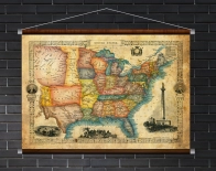 United States - East Coast 1850 - Vintage - Foto Principal